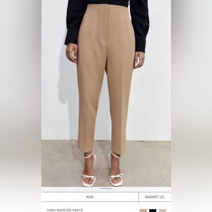Zara High Waisted Pant
